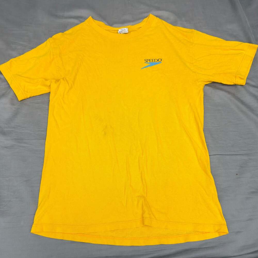 Vintage Speedo 1997 White‎ Single Stitch T-Shirt